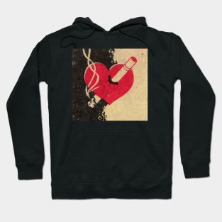 Smoking heart Hoodie